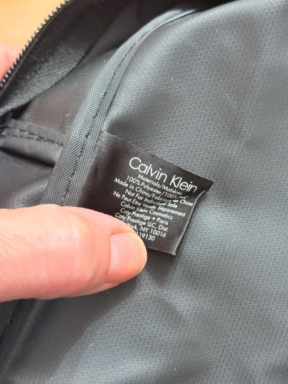 Calvin Klein Signature Logo Weekender Travel Bag - Black